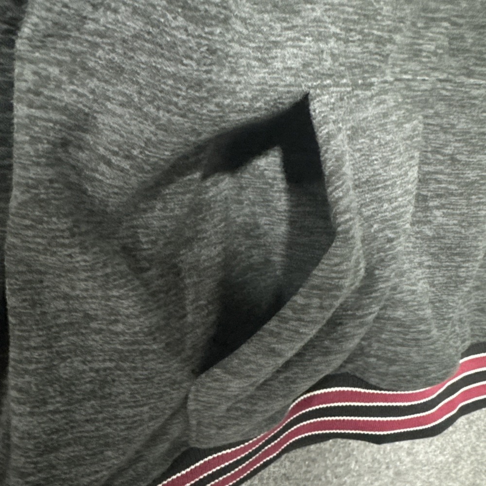 Colosseum Florida State Seminoles Youth Medium Gray Polar Fleece Hoodie FSU - Picture 4 of 9